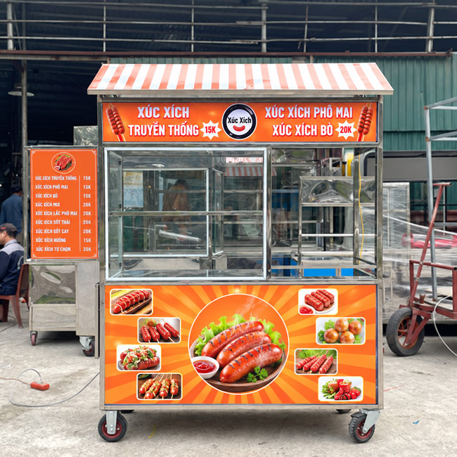 99+ Mẫu Xe Bán Xúc Xích Đẹp, Gọn Gàng Và Dễ Kinh Doanh