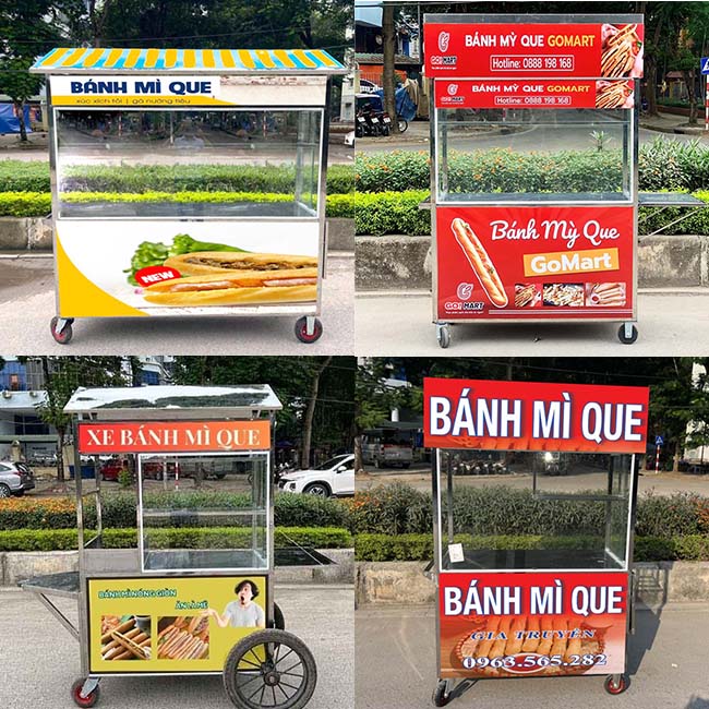 Mẫu xe bánh mì que