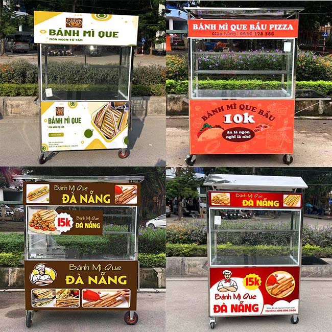 Mẫu xe bánh mì que