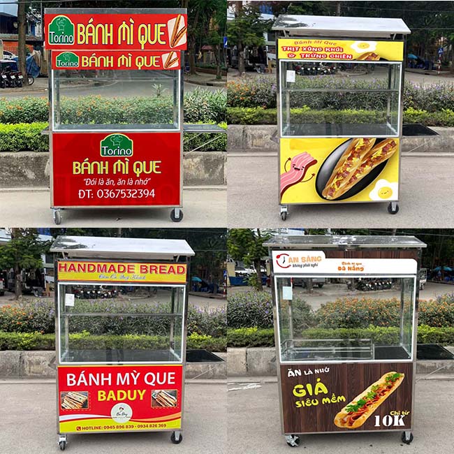 Mẫu xe bánh mì que