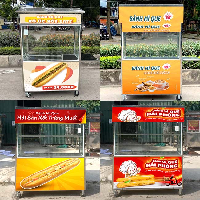 Mẫu xe bánh mì que