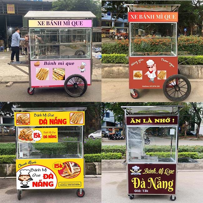 Mẫu xe bánh mì que