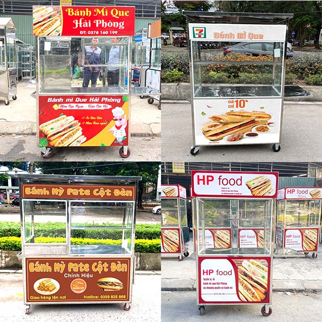 Mẫu xe bánh mì que