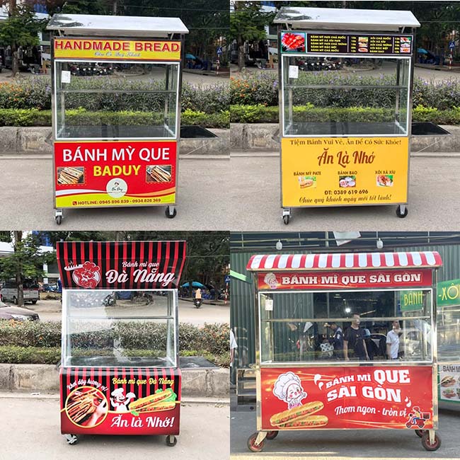 Mẫu xe bánh mì que