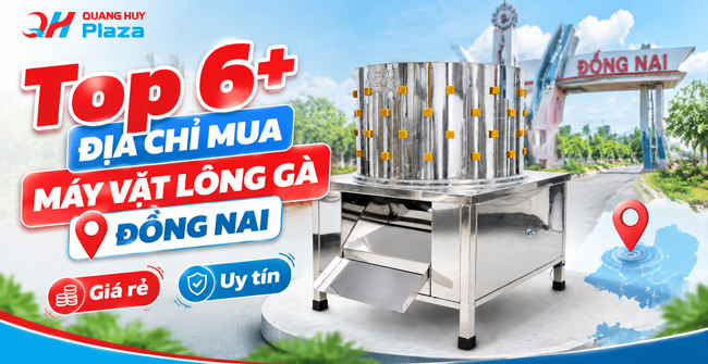 Top 6+ Địa chỉ mua máy vặt lông gà Đồng Nai: Giá rẻ, Uy tín