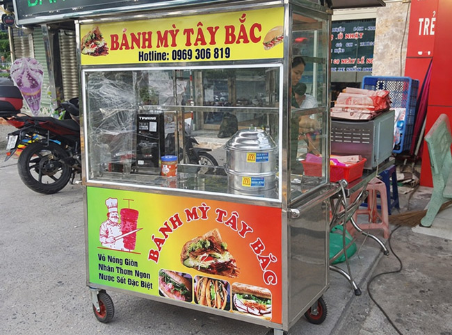 Mô hình bán đồ ăn nhanh, đồ ăn mang đi