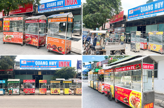Mua xe bánh mì Đăng Mập XBM-TNK 1.8 tại Quang Huy
