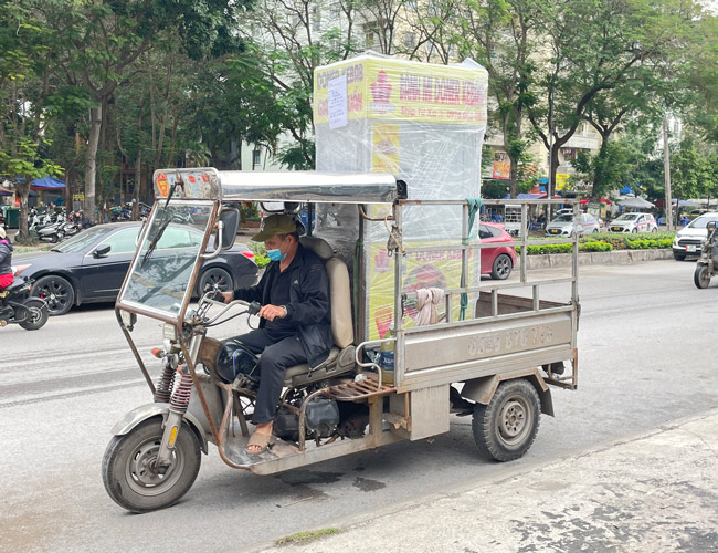 Mua xe bánh mì Doner Kebab Hương Giang 90cm tại Quang Huy