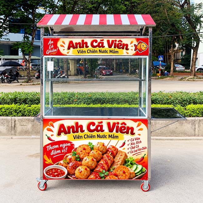 Mua xe cá viên mới Quang Huy