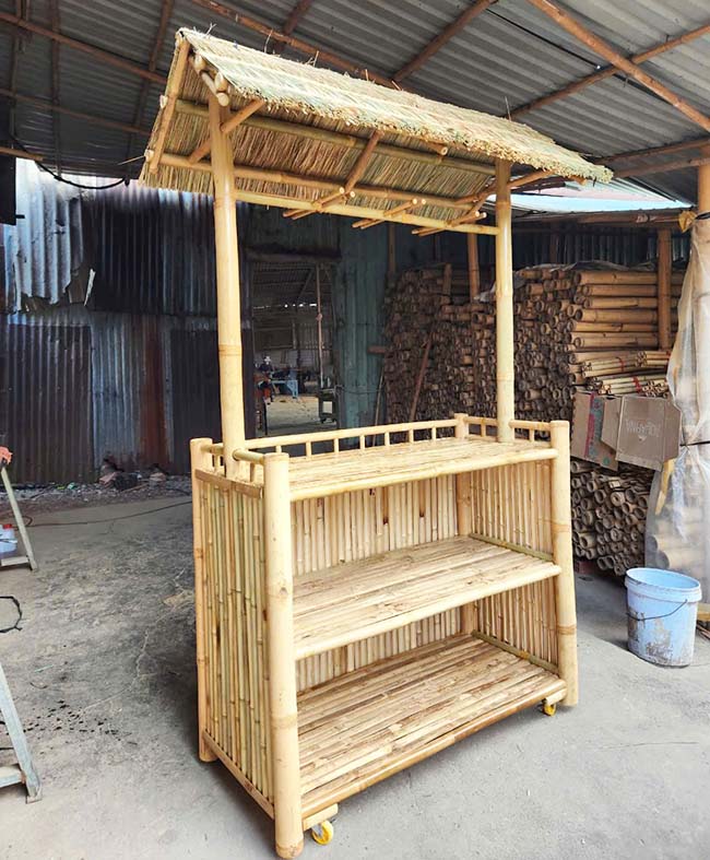 Nhược điểm của xe bán xôi bằng tre
