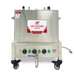 Nồi vuông nấu phở điện 100l