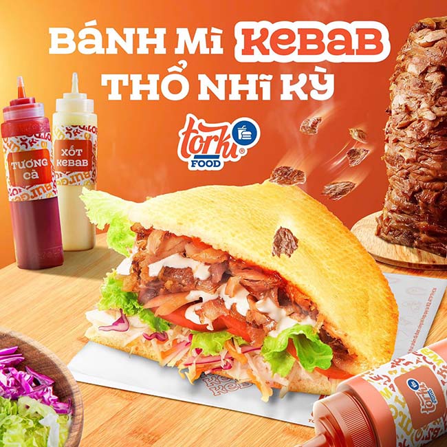 Quảng cáo bánh mì Thổ Nhĩ Kỳ kênh online