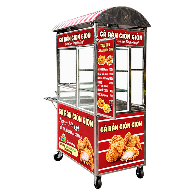Tận dụng decal và menu để nhận diện thương hiệu
