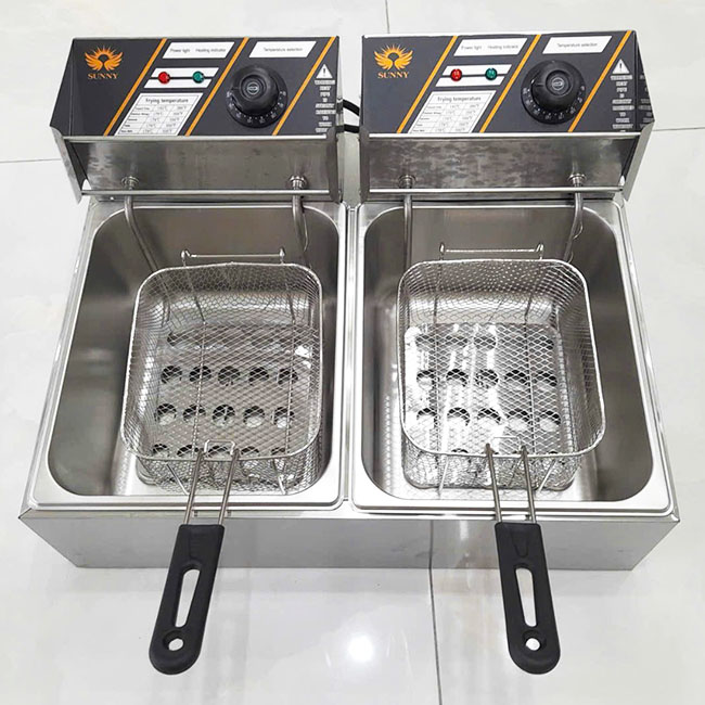 Thiết bị bếp chiên gà và các món ăn nhanh