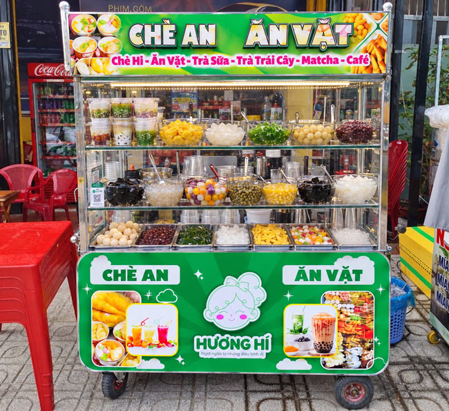 Thiết kế lưu động giúp chủ động thay đổi vị trí bán hàng