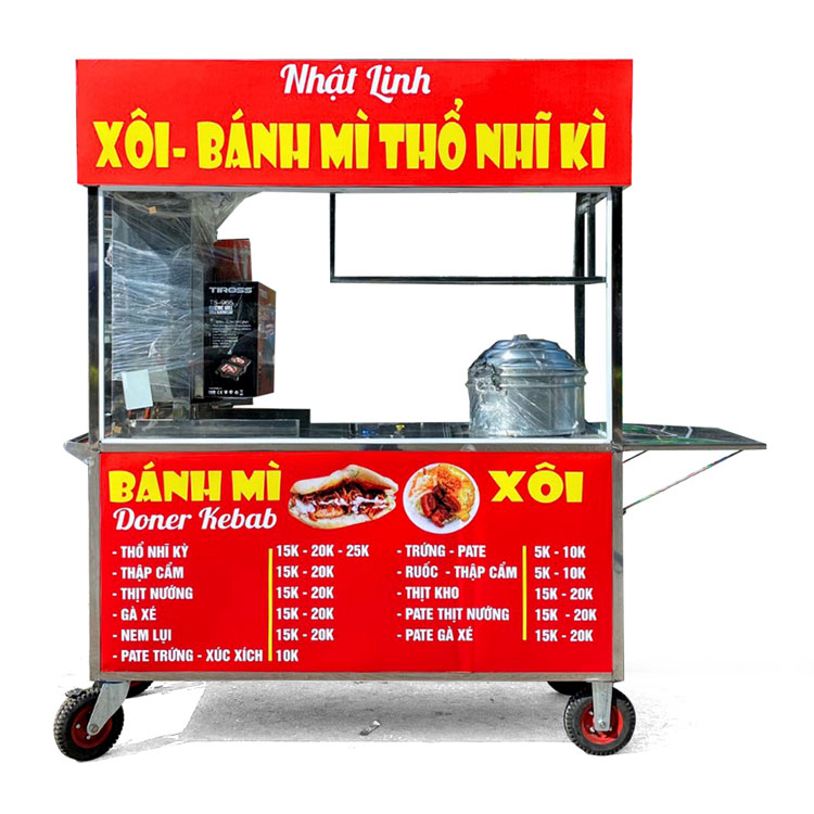 Tips chọn xe bán xôi chuẩn