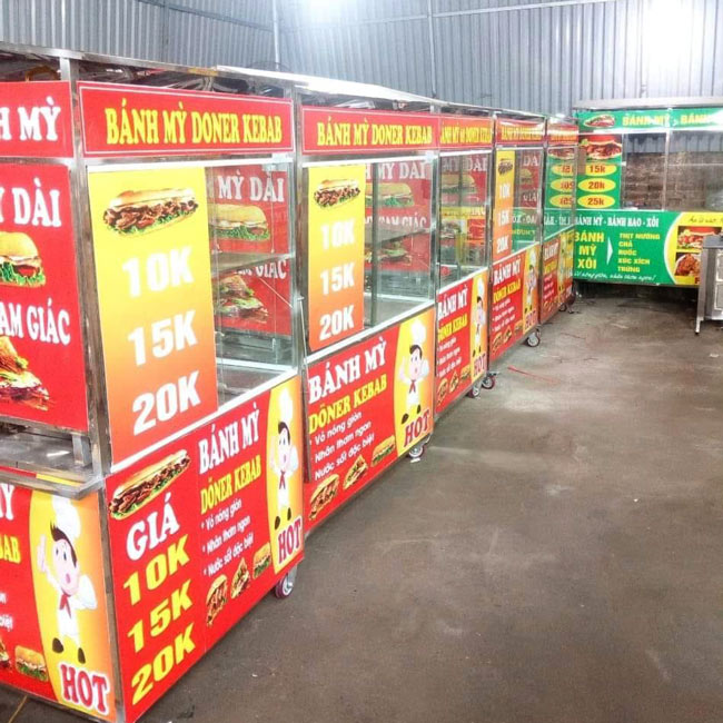 Tổng hợp địa chỉ thanh lý xe bánh mì Doner Kebab