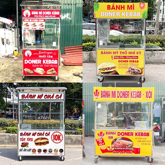 Tủ bán bánh mì