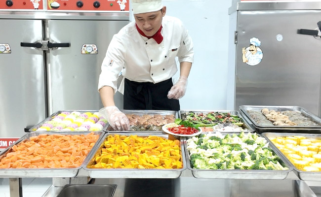 Tủ cơm công nghiệp 40kg tiết kiệm thời gian chế biến mỗi ngày