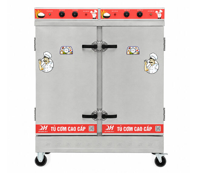 Ưu điểm của tủ hấp cơm 100kg khi sử dụng bếp lớn