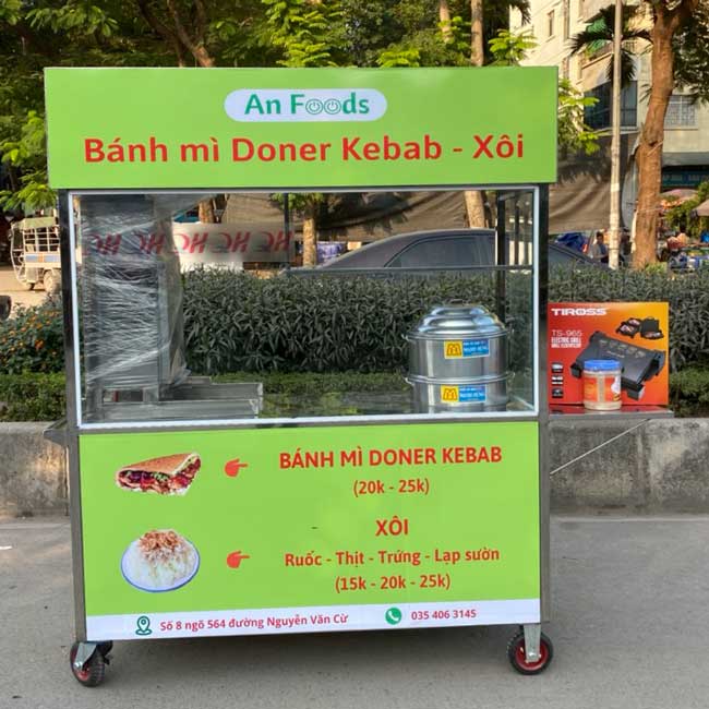 Ưu điểm của xe bán xôi