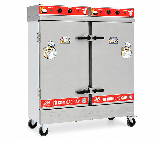 Ưu điểm tủ nấu cơm 70kg công nghiệp