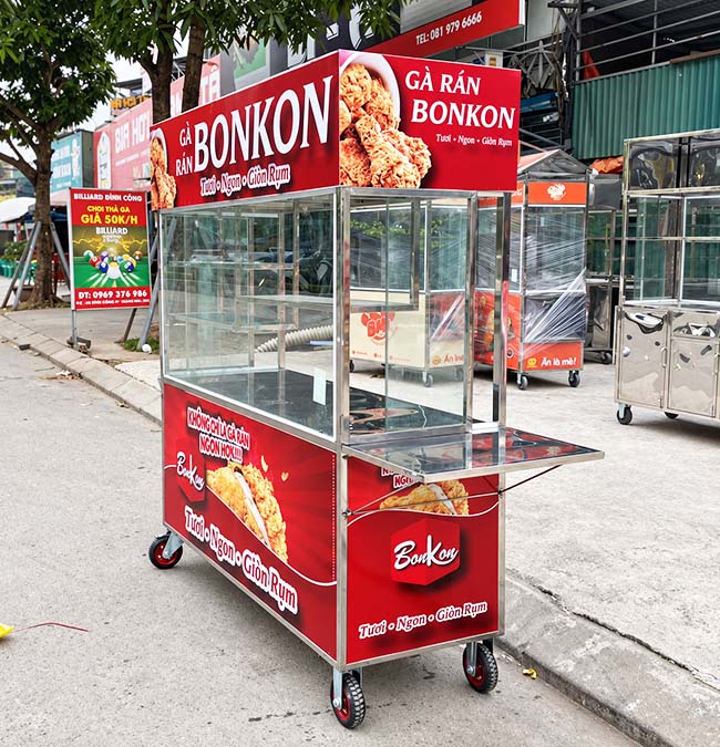 Vệ sinh sau khi kết thúc bán hàng