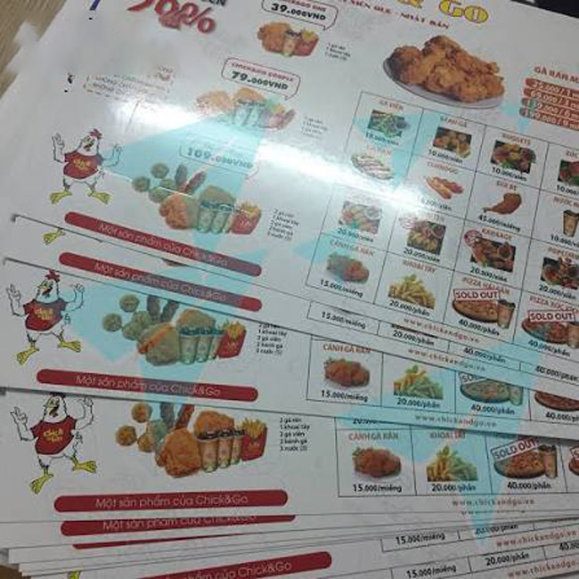 Xây menu gà rán tinh gọn để dễ bán và kiểm soát vốn