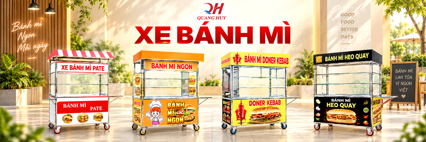 99+ Mẫu Xe Bánh Mì: Đẹp, Chính hãng, Bắt mắt, Giá rẻ nhất