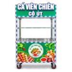 Xe bán cá viên chiên Cô Út 1m2 mái bằng XI-120-MB