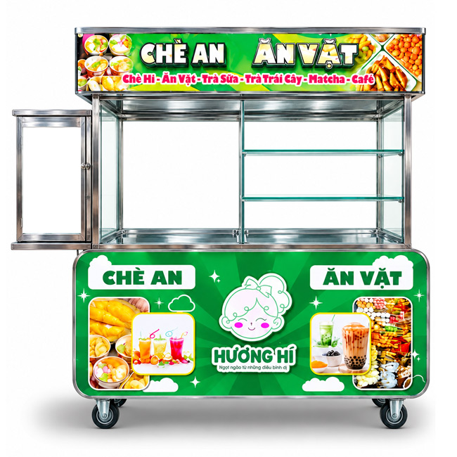 Xe bán chè An mái bằng XI-120-MB