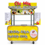 Xe bán Chè Mây mái bằng XI-120-MB