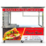 Xe bánh mì Thổ Nhĩ Kỳ Thanh Bình 1m5 mái bằng XBM-TNK 1.5