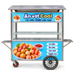 Xe cá viên chiên nước mắm Ăn vặt Cool mái chùa 2m XI-200-MA