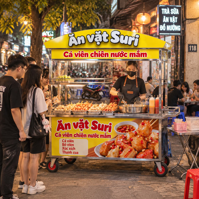 Xe cá viên chiên Suri 1m8 phù hợp với ai