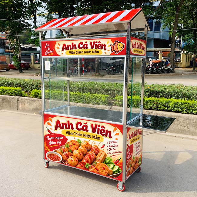 Xe cá viên mái chùa tạo điểm ấn cho xe