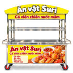 Xe đẩy cá viên chiên nước mắm Suri 1m8 XI-180-MV