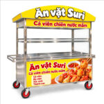 Xe đẩy cá viên chiên nước mắm Suri 1m8 XI-180-MV