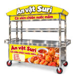 Xe đẩy cá viên chiên nước mắm Suri 1m8 XI-180-MV