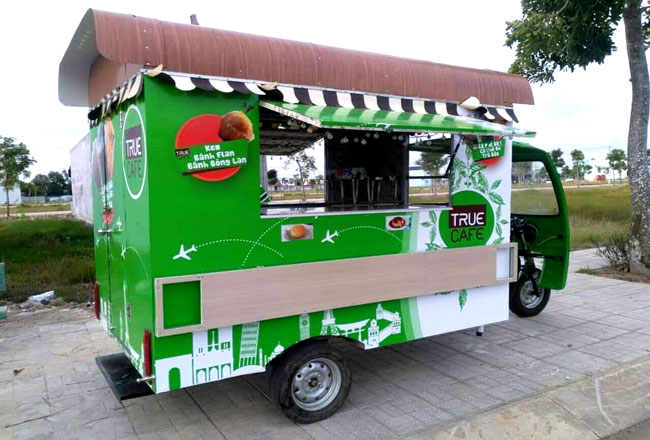 Xe điện bán hàng rong giá tốt