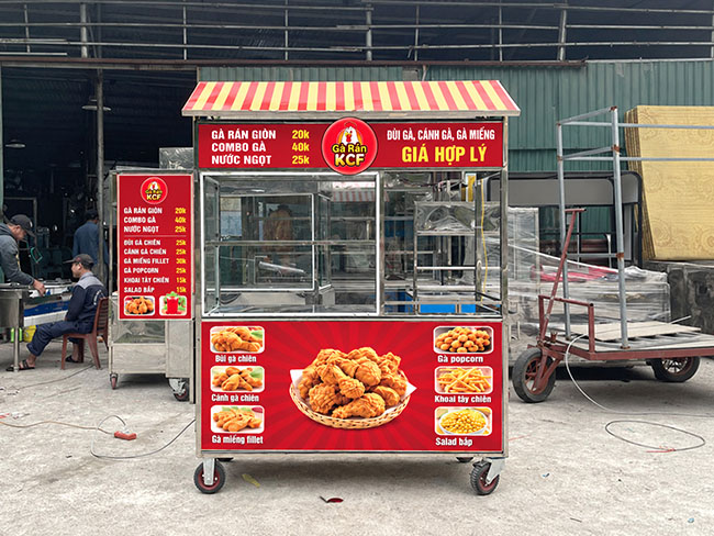 Xe gà rán KCF 1m8 mái chùa những lưu ý trước khi đầu tư