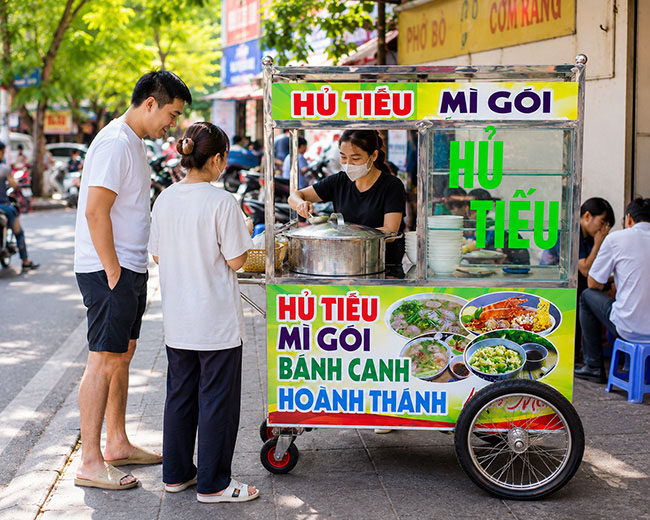 Xe hủ tiếu phù hợp với nhiều quy mô kinh doanh