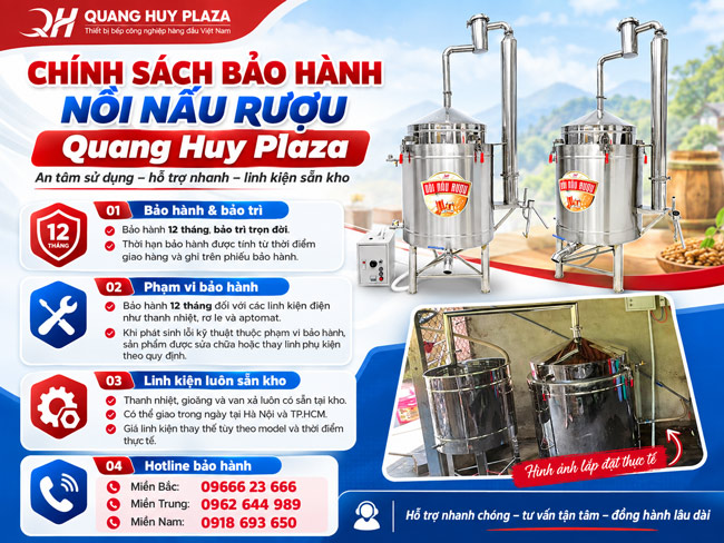 Bảo hành, bảo trì và linh kiện