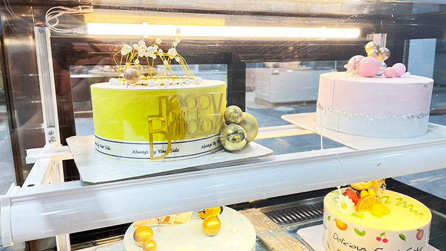 Công suất tủ bánh kem