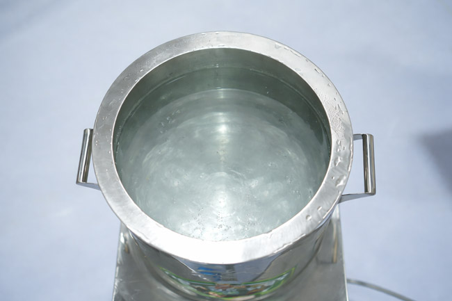 Không vận hành nồi khi mực nước thấp