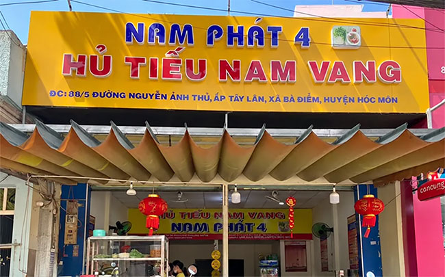 Làm bảng hiệu hủ tiếu