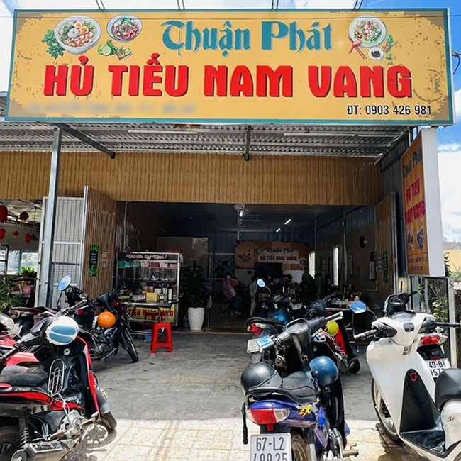 Mẫu bảng hiệu hủ tiếu