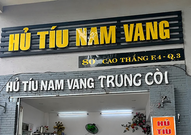 Mẫu bảng hiệu hủ tiếu