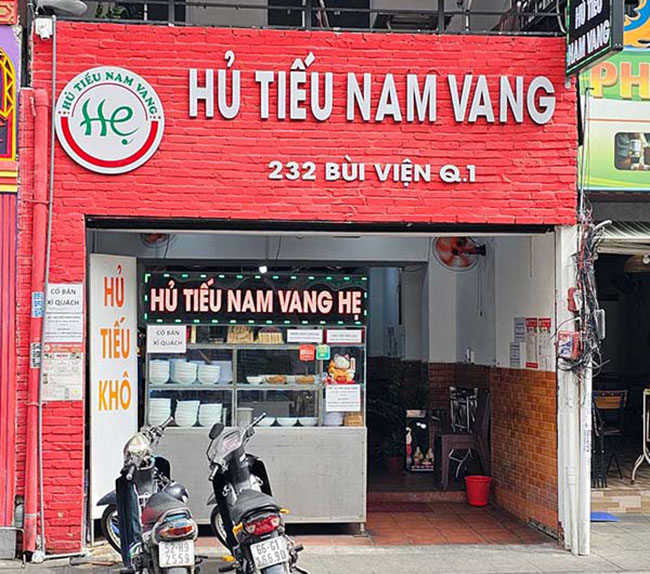 Mẫu bảng hiệu hủ tiếu