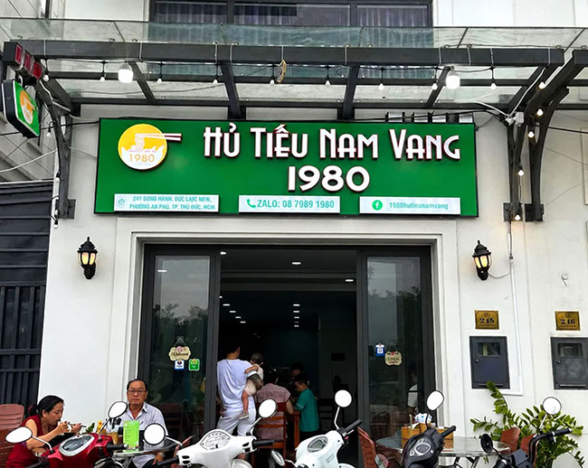 Mẫu bảng hiệu hủ tiếu